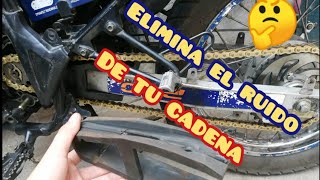 COMO CAMBIAR EL DESLIZADOR DE LA CADENA DE UNA MOTO [upl. by Julita590]