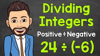 Dividing Integers Dividing a Positive by a Negative  Positive ÷ Negative  Math with Mr J [upl. by Flieger]