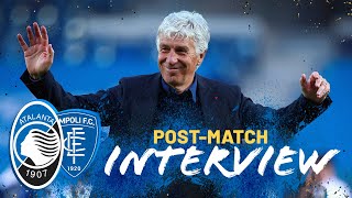 34ª SerieATIM  AtalantaEmpoli 20  Gian Piero Gasperini quotTesta a Marsigliaquot  EN SUBs [upl. by Eelir]