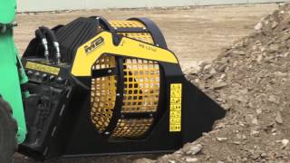 MB Screening bucket for Skid Steers Backhoes [upl. by Atnahsal]