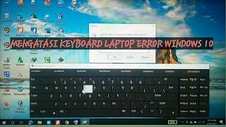 Cara Mengatasi Keyboard Error Tidak Berfungsi Pada Windows 10 part 1 [upl. by Little]