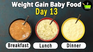 Baby Food  Weight Gain Baby Food  Ragi Banana Porridge  Masala Khichdi  Egg Milk Porridge [upl. by Josi]