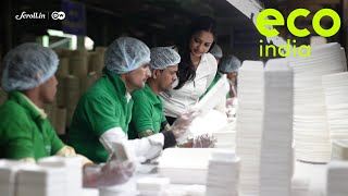 Eco India A Delhibased company has taken up the mighty task of eliminating singleuse plastics [upl. by Lacym]