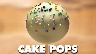 How to Make Cake Pops  Easy Homemade Cake Pop Recipe [upl. by Cami]