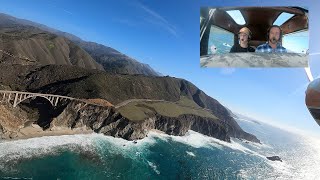 BIG SUR California in an Airplane [upl. by Misak]