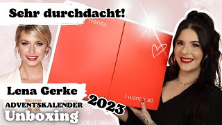 Sehr durchdacht 😌 Lena Gercke Adventskalender 2023  Full Unboxing [upl. by Josselyn]