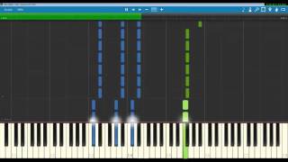 Alan Walker  Fade  distorted Piano cover Synthesia midi [upl. by Nide711]