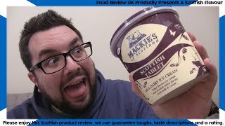 Mackies Scottish Tablet Ice Cream Review [upl. by Einra]