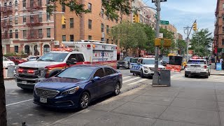 Man Stabbed Multiple Times in East Harlem  NYC [upl. by Ellecrag]