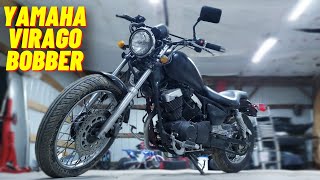 Yamaha Virago XV250 Bobber Build [upl. by Sellers]