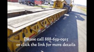 Trail King Lowboy trailer for sale in indiana [upl. by Seka]