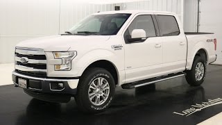 2016 Ford F150 Lariat Standard Equipment amp Available Options [upl. by Pelag]