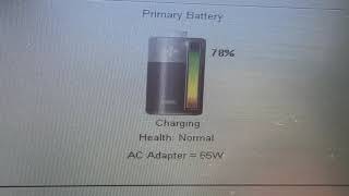 Dell Battery Idle Not Charging Health Normal [upl. by Atinus]