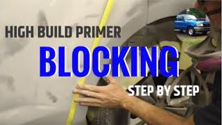 Detailed Explanation on How to Block Sand Primer Surfacer  High Build Primer [upl. by Zenia]