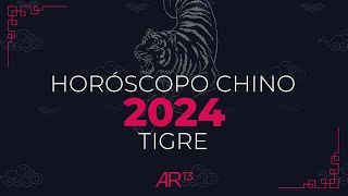 Horóscopo Chino 2024  Tigre  Canal 13 [upl. by Dnalra]