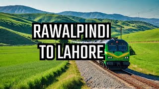 Railway Journey Rawalpindi to Lahore Traveling Pakistan by Train [upl. by Hendrick]