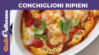 CONCHIGLIONI RIPIENI AL FORNO [upl. by Cormier]