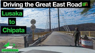 Driving the Great East Road in Zambia  Lusaka to Chipata [upl. by Dnomed]