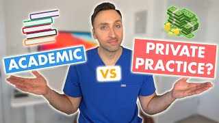 How Much Doctors Make  Academic vs Private Practice [upl. by Yob990]