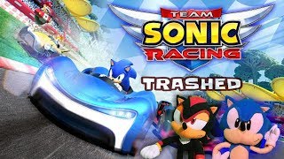 SonicWhacker55  Team Sonic Racing TRAILER Trashed [upl. by Uriisa379]