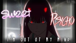 ◤Nightcore◢ ↬ Sweet but Psycho lyrics  AVA MAX [upl. by Hyrup497]