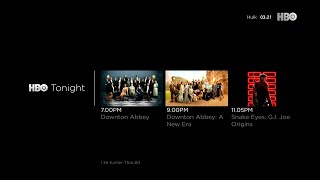 HBO Asia  HBO Network Tonight Schedule Ident [upl. by Annabal]