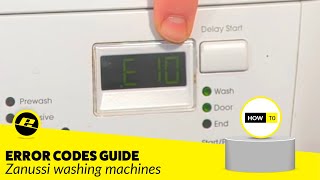 Do You Have a Zanussi Washing Machine Fault Code  Error Codes Guide [upl. by Ehtnax]