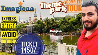 Imagica Theme Park Detailed Review  Indias Largest  All Information  Expenses  Food  Rides😀 [upl. by Yllop]