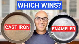 Cast Iron vs Enameled Cast Iron How to Choose [upl. by Mloc]