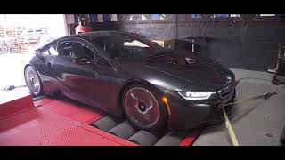 BMW I8 Hybrid ECU Tuning and Dyno Test by VRTuned [upl. by Berman535]