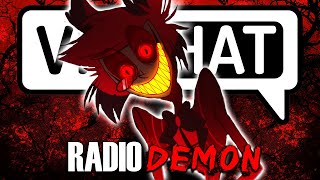 The Voice of Radio Demon TERRIFIES VRchat users Alastor [upl. by Adnolay]