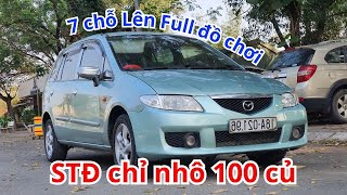 mazda premacy 2003 AT 18 mpv ô tô cũ xe lên full đồ chơi chỉ nhô 100 triệu [upl. by Ander]