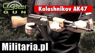 Wiatrówka Cybergun Kalashnikov AK47  Militariapl [upl. by Nemaj]