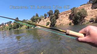 American Shad Fly Fishing Swinging fly G Loomis GLX Roaring River switch Rod Danielsson fly reel [upl. by Vihs]