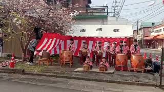 南部ばやし リハーサル～その１（南部諏訪神社 令和6年例大祭 前夜祭より） [upl. by Ymerrej]