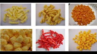 Kurkure cheetos Niknaks extruder machine lines frying type or Baking type [upl. by Bronnie]