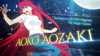 Aoko Aozaki Battle Preview [upl. by Ettevol]