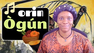 Òrìṣà Song Lesson 2 Ògún Jẹ́ N Yó  Orin Ògún [upl. by Bang]