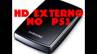 Como Usar HD Externo no PS3 [upl. by Ajan997]