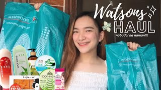 WATSONS HAUL 2021 skin care body amp bath essentials 💸✨  DENAYS ANN [upl. by Browne580]