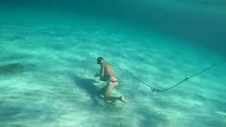 Freediving Menorca 2023  Rock running [upl. by Assirok347]