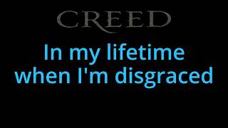 Creed  Bullets Lyrics video [upl. by Ahsla]