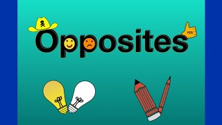 Opposites Words  Opposite Words Vocabulary Builder  English Learning Videos english youtubekids [upl. by Obel]