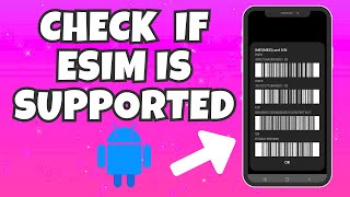 How To Check If My Android Device Supports eSim [upl. by Yrrehc]