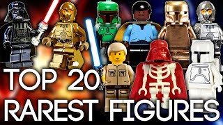 Top 20 Rarest LEGO Star Wars Minfigures EVER MADE [upl. by Tanny]