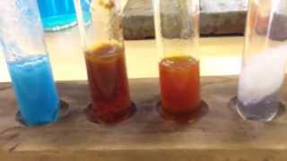 AQA Required Practical  identifying ions Sodium hydroxide test for Positive Ions [upl. by Dorothee]