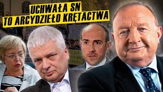 Stanisław Michalkiewicz Gdyby za ZDRADĘ groził pieniek uchwała Sądu Najwyższego mogłaby nie zapaść [upl. by Aiekat]