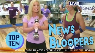 Top 20 Funny News Bloopers of All Time [upl. by Palmira]