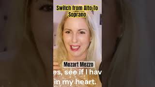 Switch from Alto to Soprano Opera Singer [upl. by Dygall]