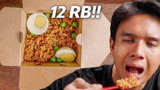 HOKBEN JUAL NASI GORENG 12RBAN  KAYAK GIMANA YA KUALITASNYA [upl. by Shifrah]